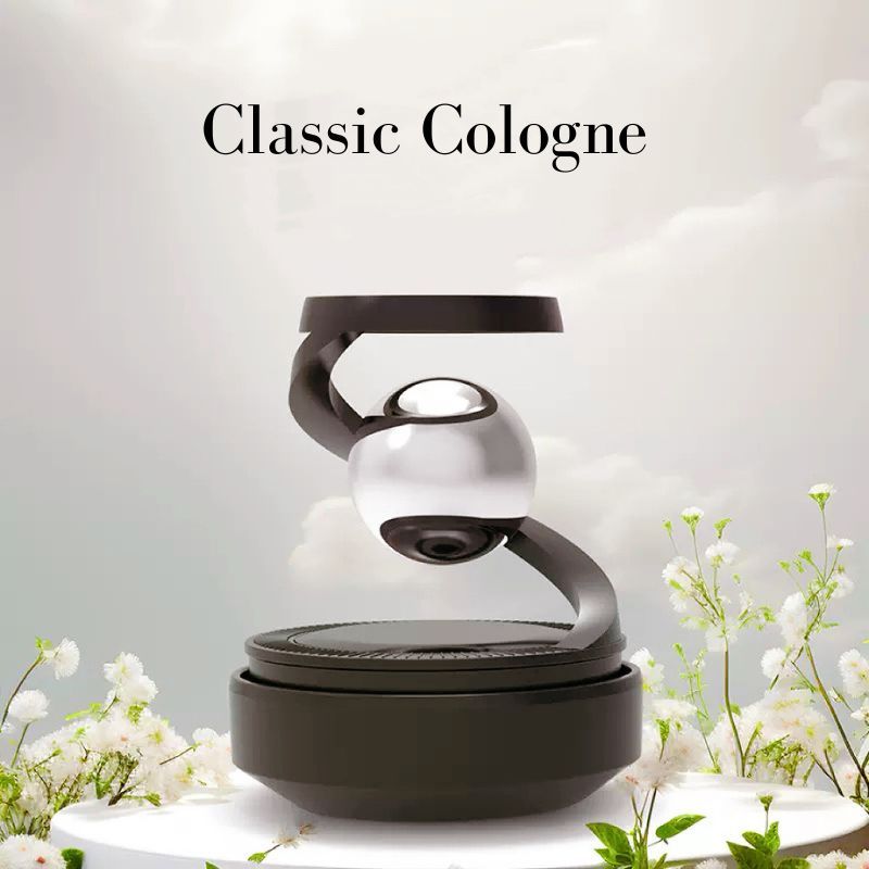 Interstellar Solar Car Diffuser: Rotating Air Freshener