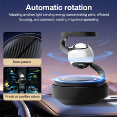 Interstellar Solar Car Diffuser: Rotating Air Freshener