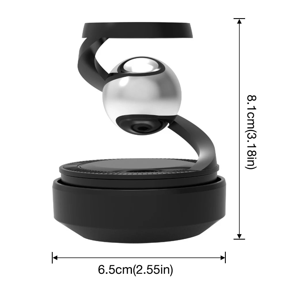 Interstellar Solar Car Diffuser: Rotating Air Freshener