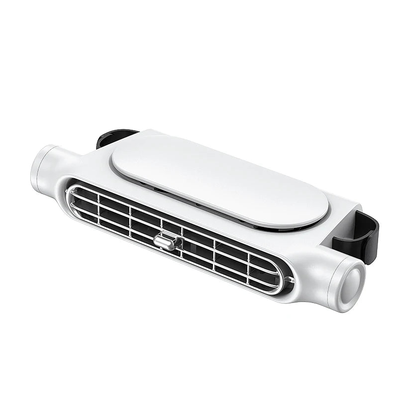 DriveZen Breeze — Headrest Fan for Babies | Velcro No-Blade Quiet Mount, USB-C, Sleep-Safe Rear-Seat Cooler