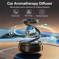 Interstellar Solar Car Diffuser: Rotating Air Freshener