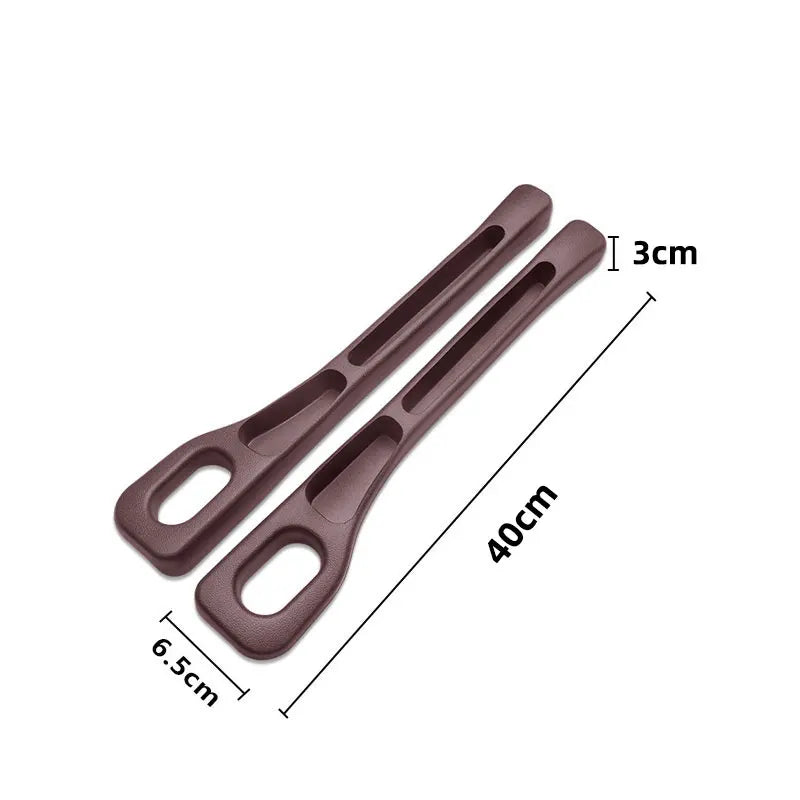 2PCS Car Seat Gap Filler – Premium Silicone, Blocks Falling Items, Safe for Kids & Pets