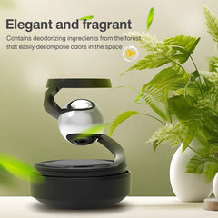 Interstellar Solar Car Diffuser: Rotating Air Freshener