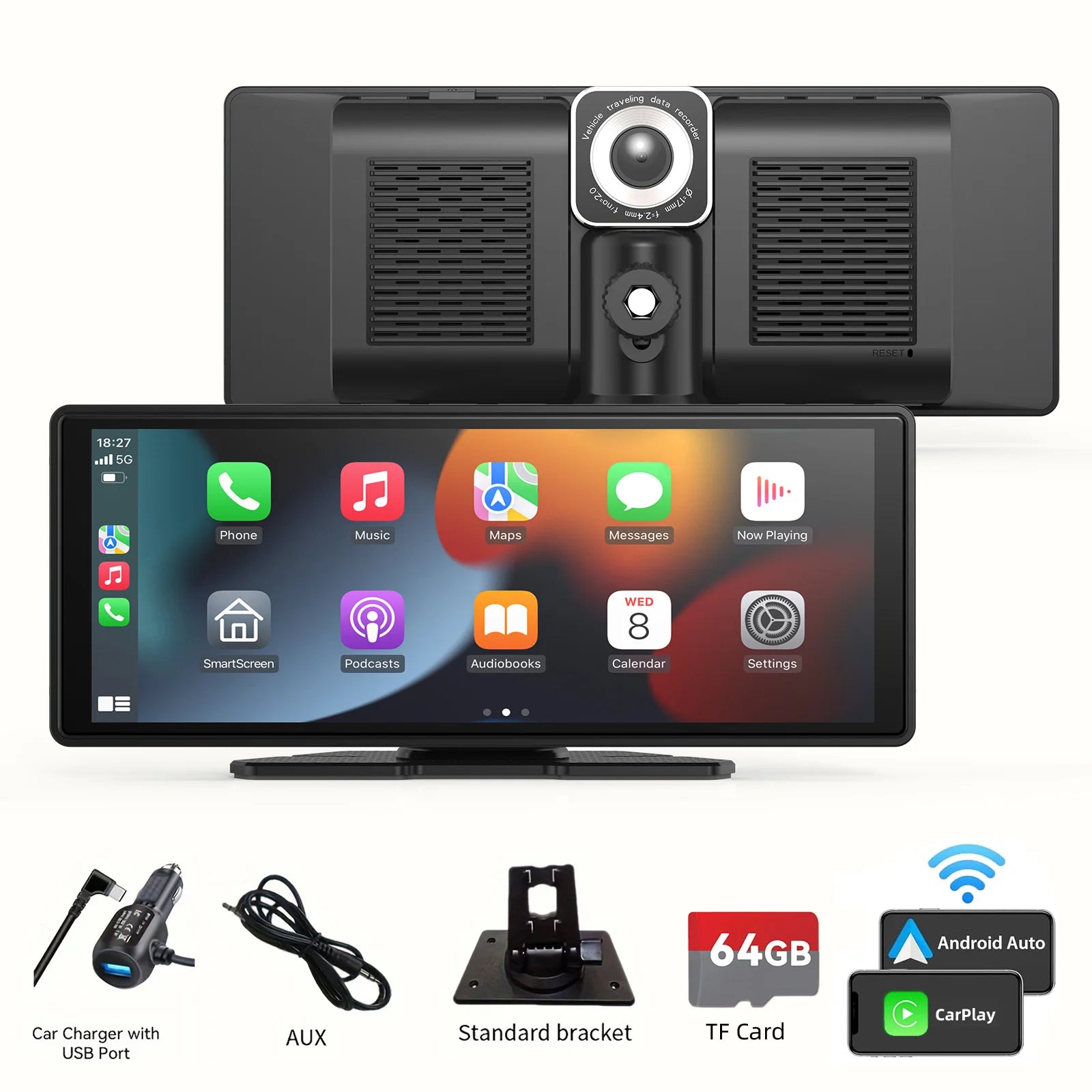 Pantalla táctil HD DriveZen™ de 10,26 pulgadas